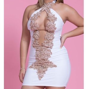 Short custom made dress